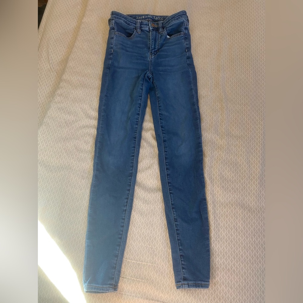 American eagle super high jegging